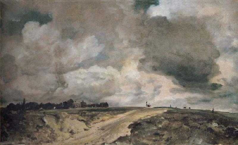 John Constable Road to the The Spaniards,Hampstead 2(9)July 1822 France oil painting art